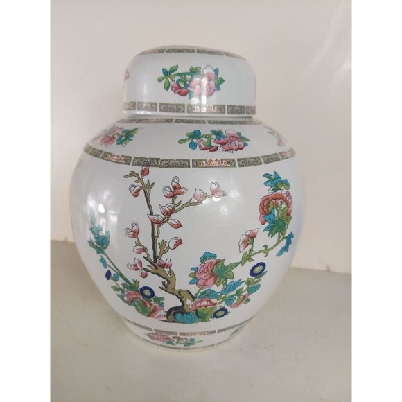 Large Indian Tree Ginger Jar Made in Spain - Picture 1 of 4
